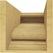 Ekena Millwork 9"W x 18"D x 9"H Wide Scroll Rough Cedar Woodgrain TimberThane Corbel, Primed Tan CORUR09X18X09SCRRCPR - alternate 6